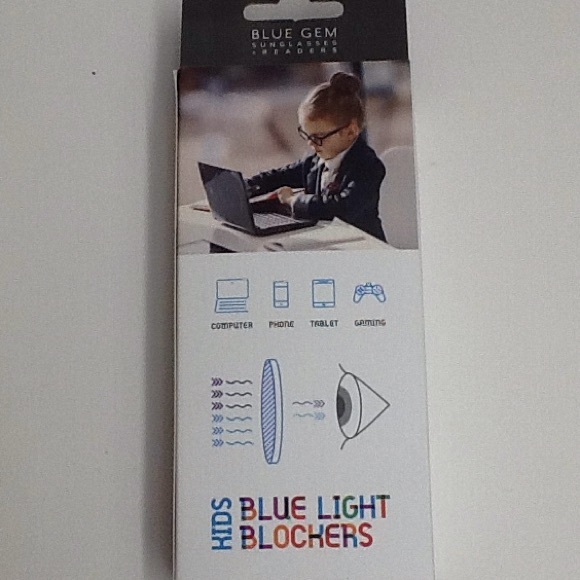 Blue gem kids blue light blockers - Picture 2 of 3